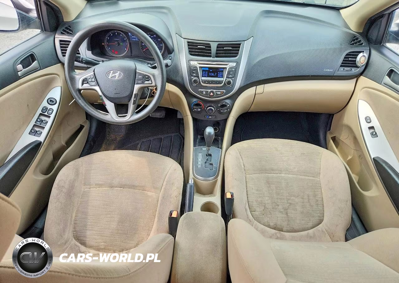 2015 Hyundai Accent Gls VIN:KMHCT4AE6FU917026 - 8
