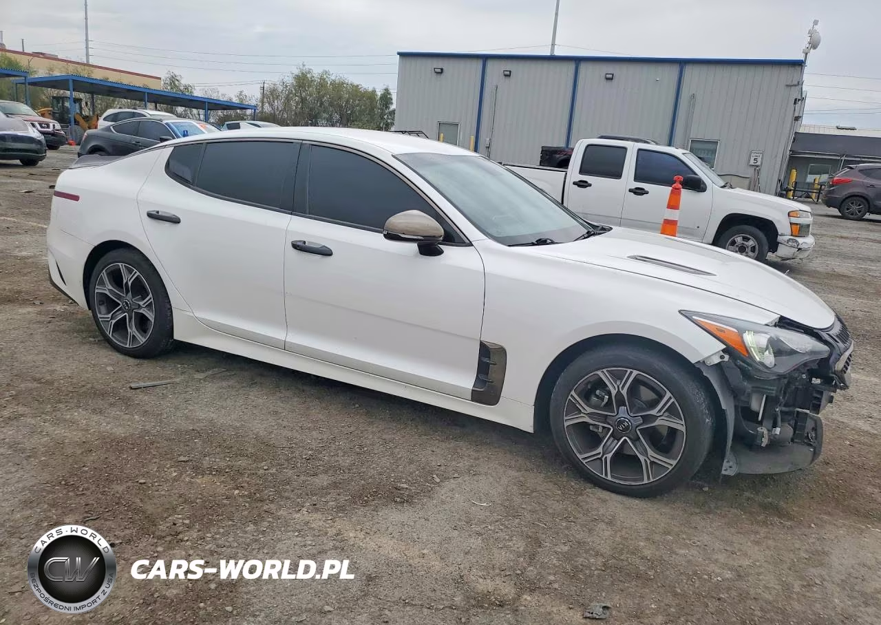 2021 Kia Stinger Gt-Line VIN:KNAE15LA9M6090107 - 4