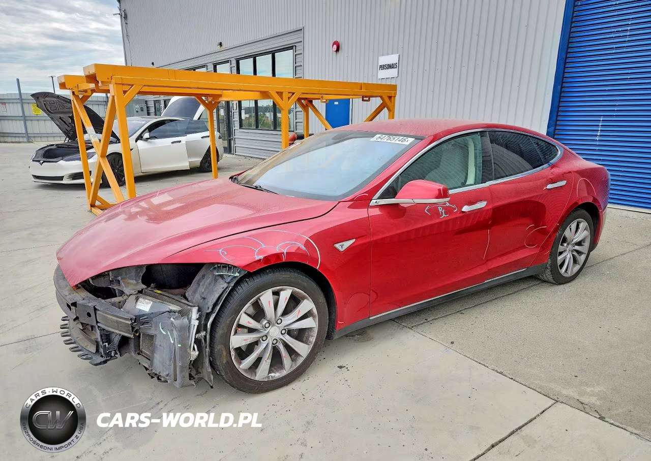 2014 Tesla Model S VIN:5YJSA1H17EFP52263 - 1