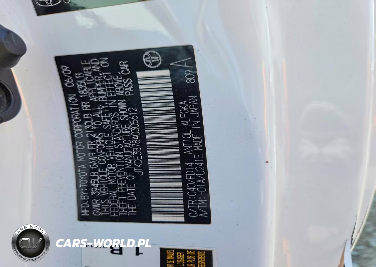2010 Scion Tc Base VIN:JTKDE3B78A0305612 - 12