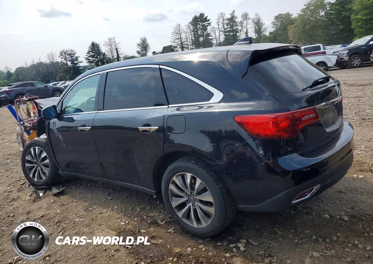 2015 Acura Mdx Technology VIN:5FRYD4H44FB011663 - 2