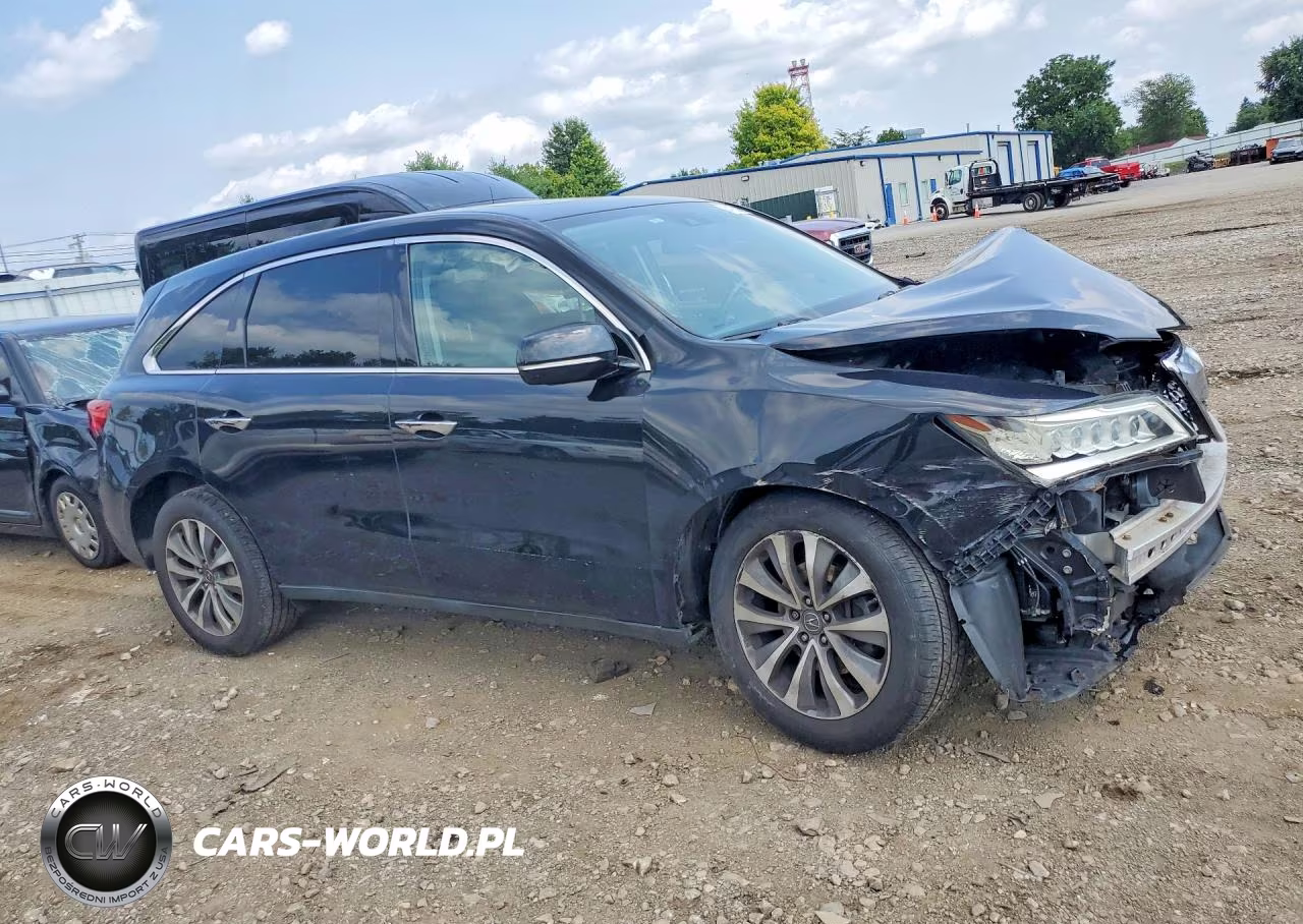 2015 Acura Mdx Technology VIN:5FRYD4H44FB011663 - 4