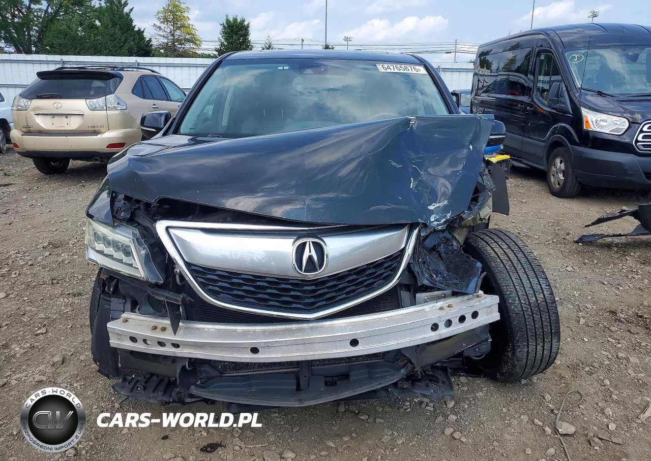 2015 Acura Mdx Technology VIN:5FRYD4H44FB011663 - 5