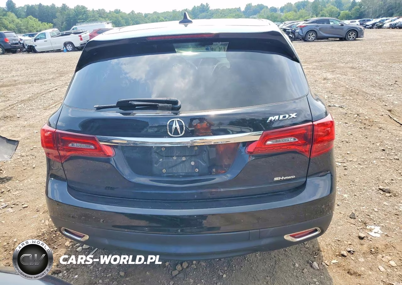 2015 Acura Mdx Technology VIN:5FRYD4H44FB011663 - 6