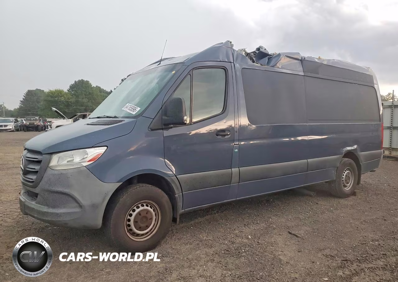 2019 Mercedes-Benz Sprinter 2500-3500 Delivery Van VIN:WD4PF1CD9KT011510 - 1
