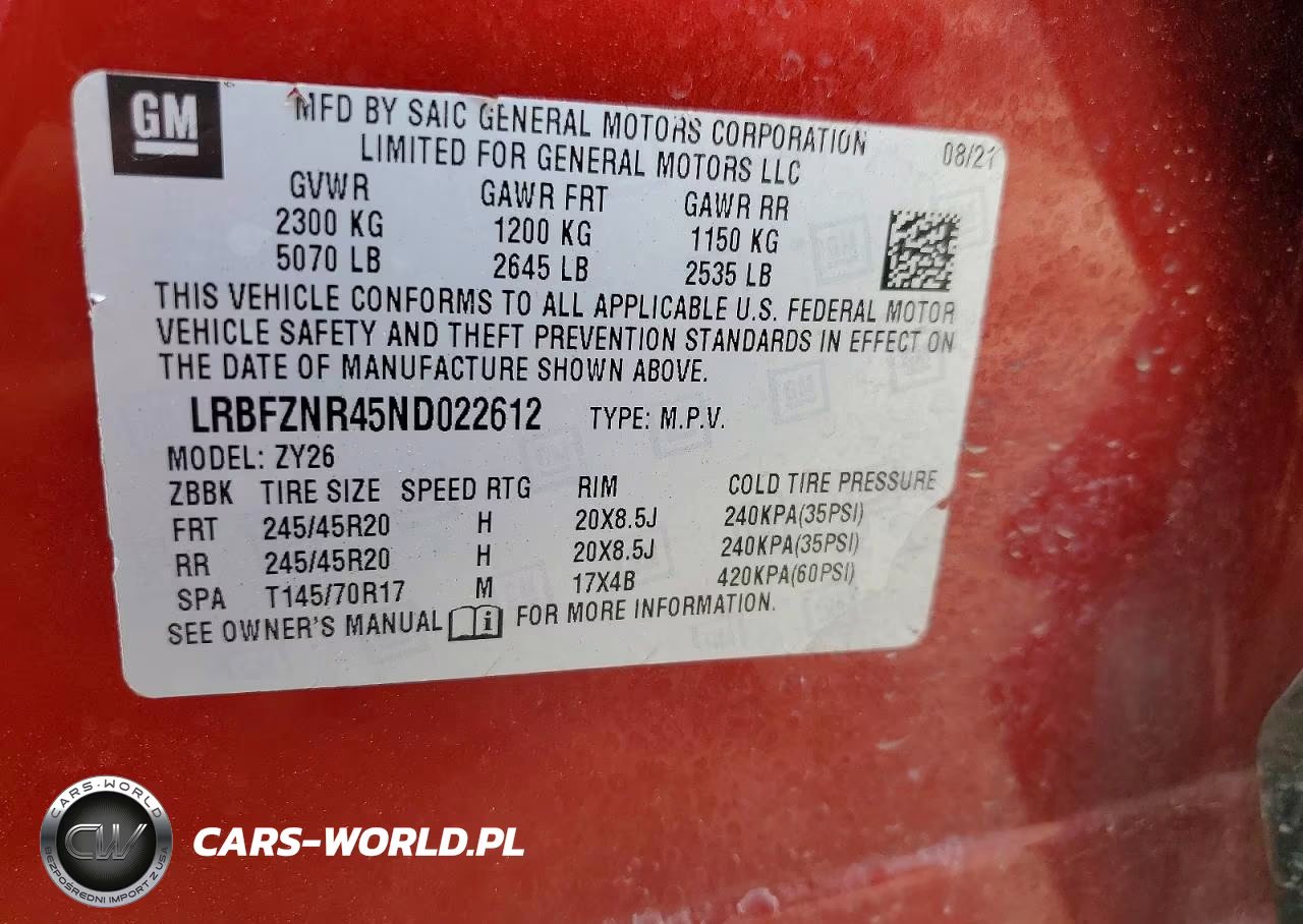 2022 Buick Envision Essence VIN:LRBFZNR45ND022612 - 13