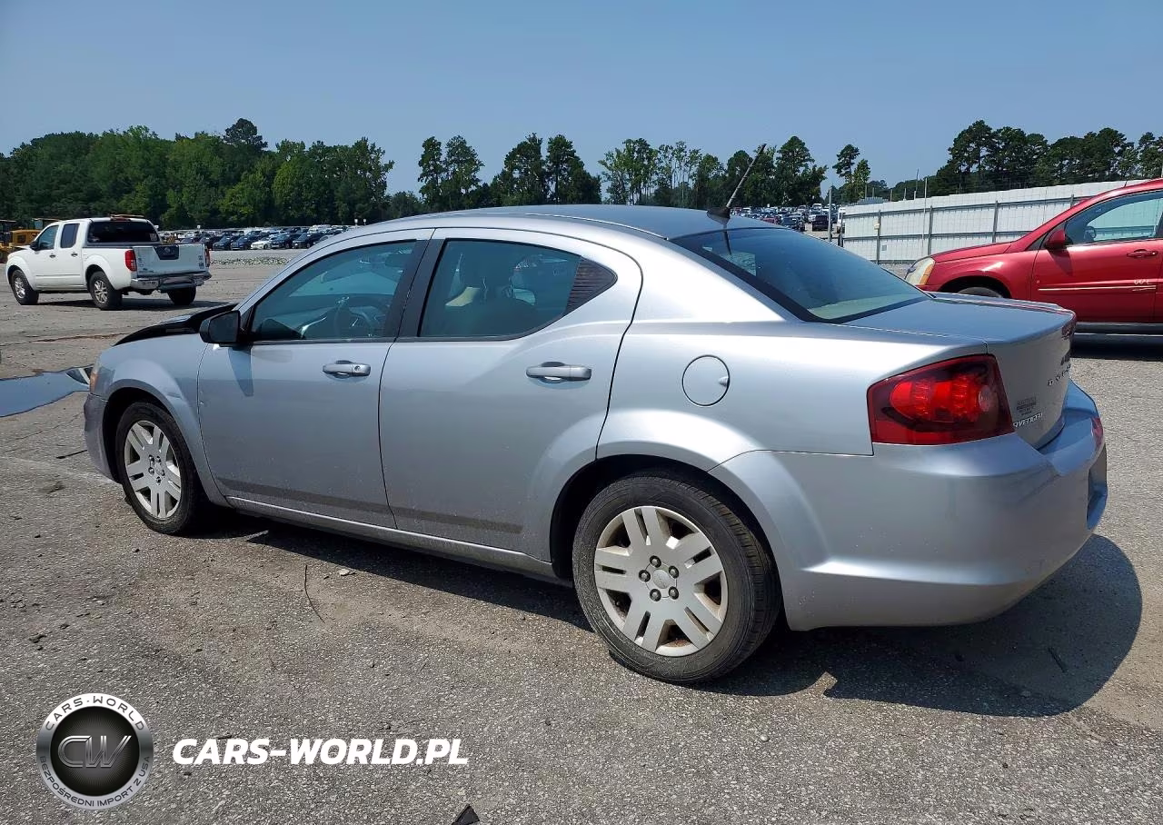 2014 Dodge Avenger Se VIN:1C3CDZAG6EN132440 - 2