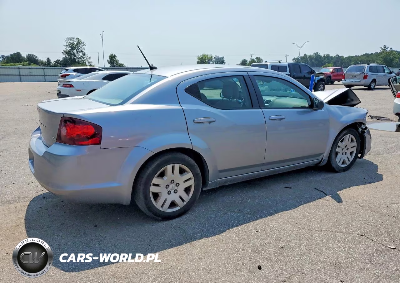 2014 Dodge Avenger Se VIN:1C3CDZAG6EN132440 - 3