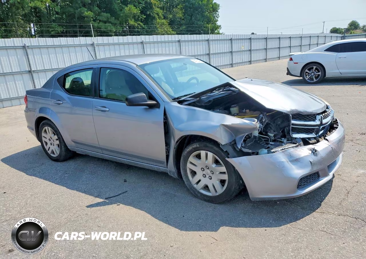 2014 Dodge Avenger Se VIN:1C3CDZAG6EN132440 - 4