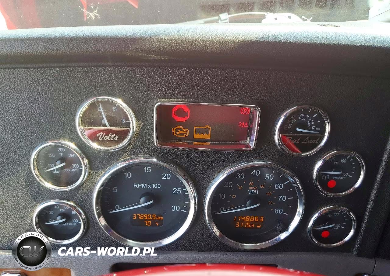 2012 Peterbilt 389 Semi Truck VIN:1XPXD49XXCD136139 - 9