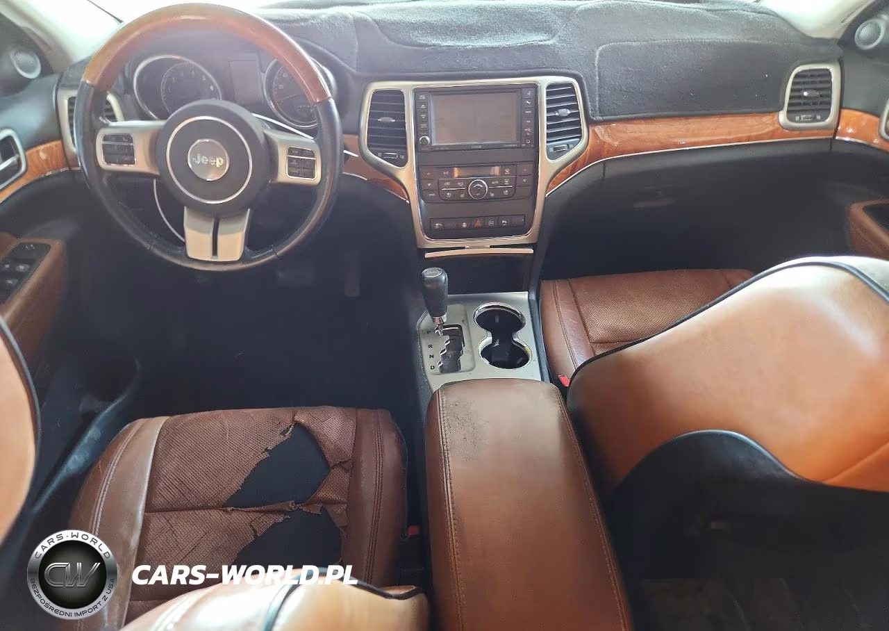 2012 Jeep Grand Cherokee Overland VIN:1C4RJECG3CC194570 - 8