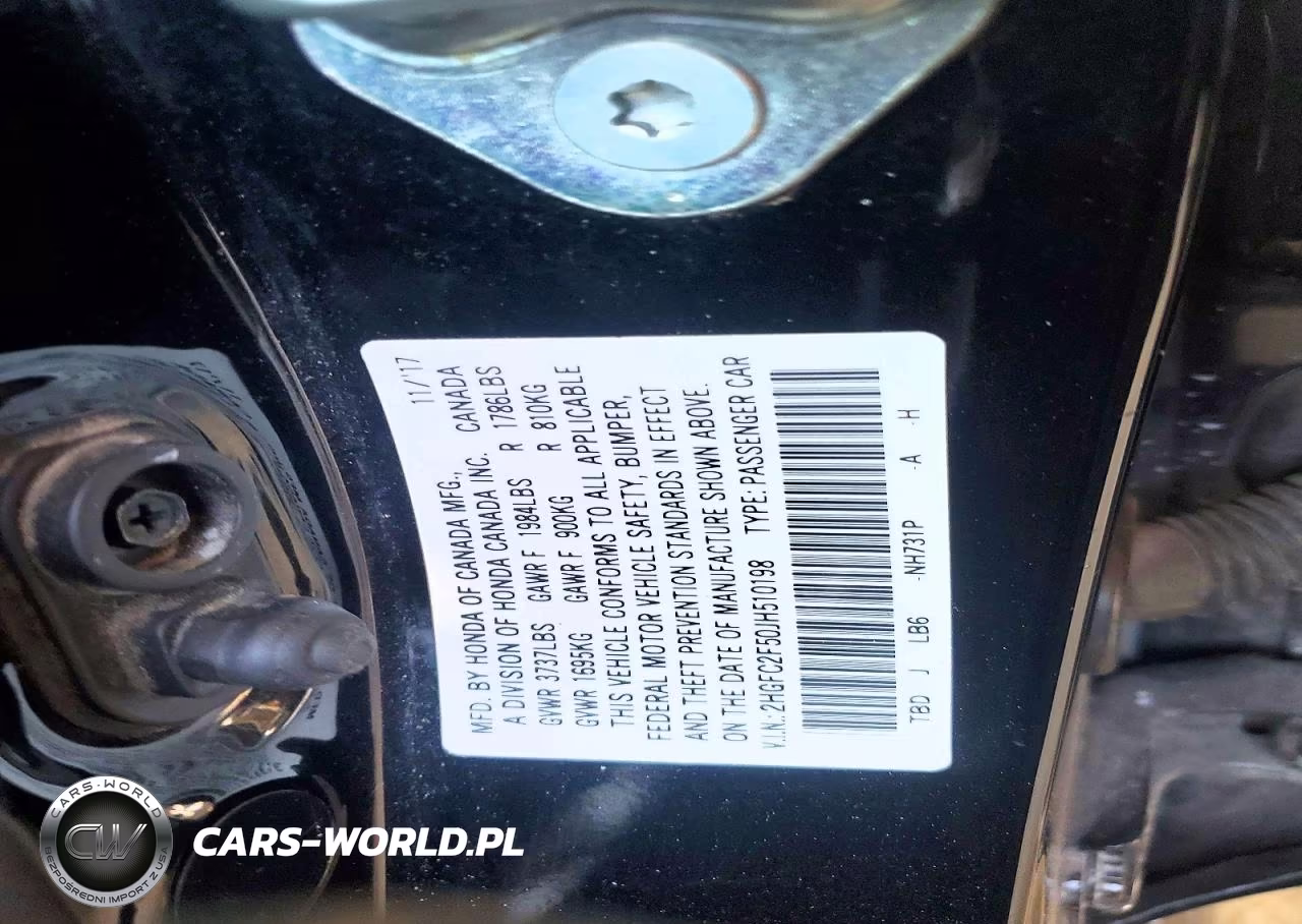 2018 Honda Civic Lx VIN:2HGFC2F50JH510198 - 12
