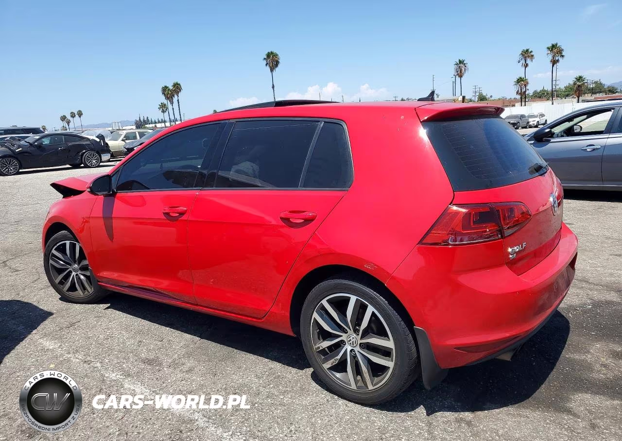 2016 Volkswagen Golf S-Se VIN:3VW217AU7GM010707 - 2