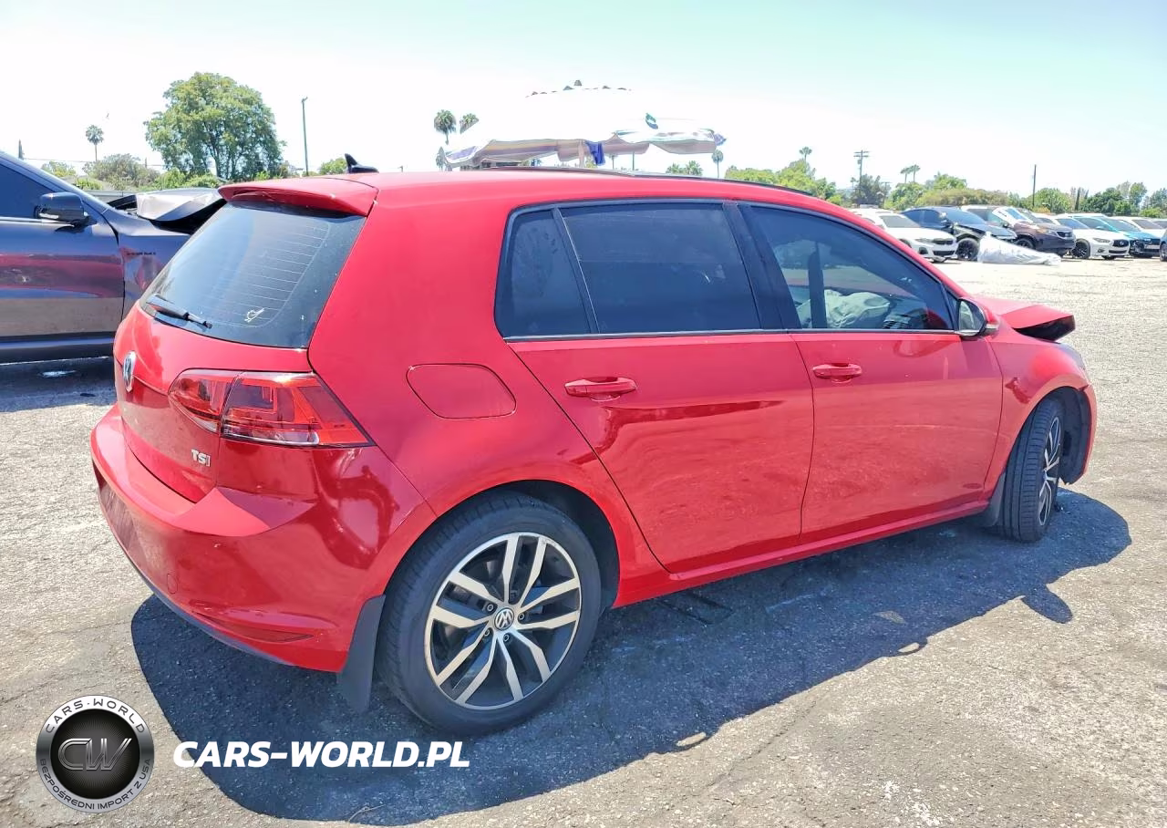 2016 Volkswagen Golf S-Se VIN:3VW217AU7GM010707 - 3