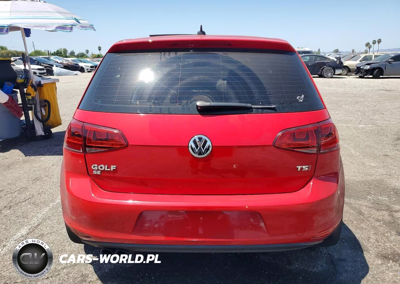 2016 Volkswagen Golf S-Se VIN:3VW217AU7GM010707 - 6