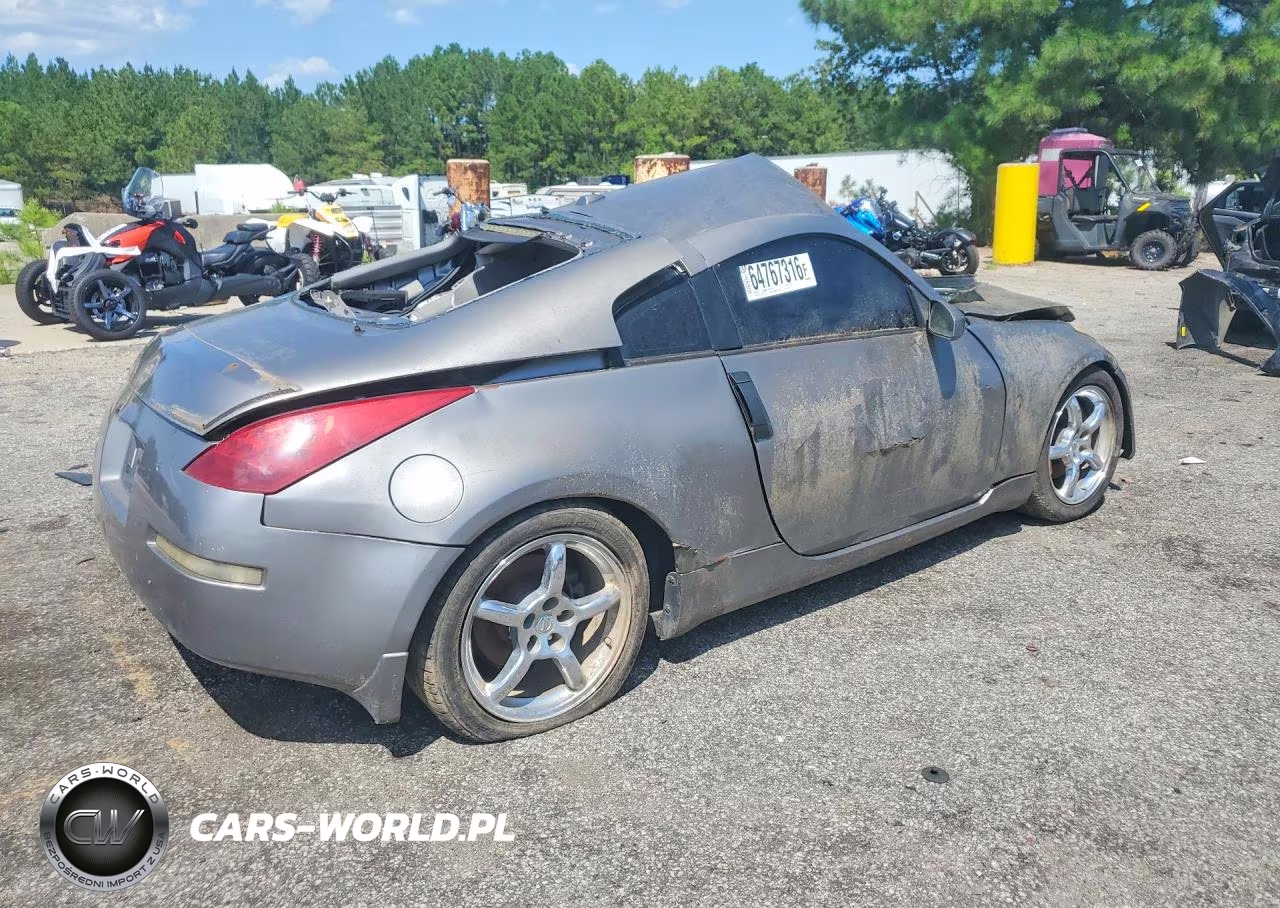 2008 Nissan 350Z Base VIN:JN1BZ34D58M705137 - 3