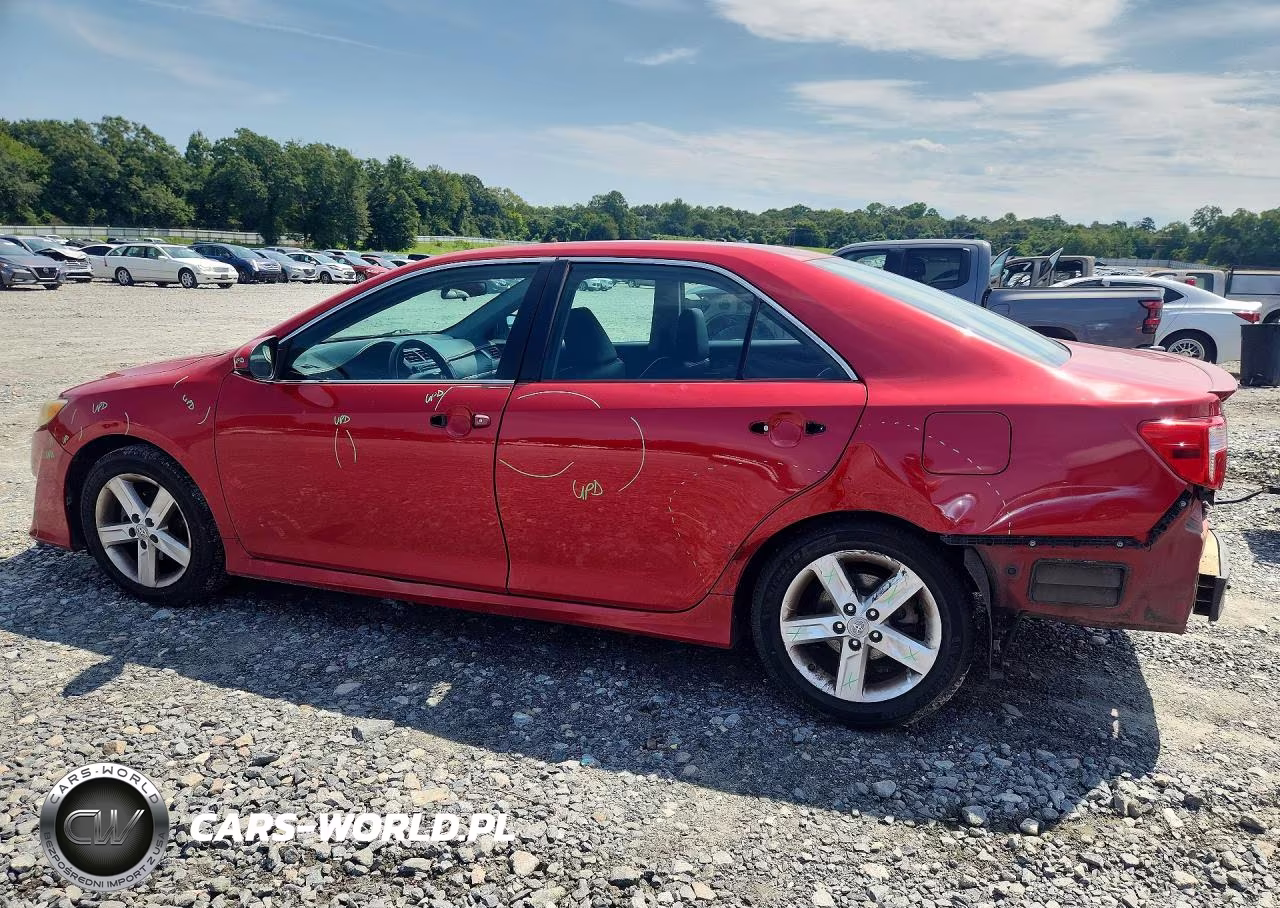 2012 Toyota Camry Se VIN:4T1BF1FK4CU608389 - 2