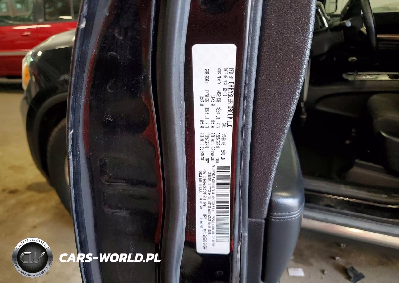 2012 Dodge Durango Sxt VIN:1C4RDHAG6CC212510 - 12