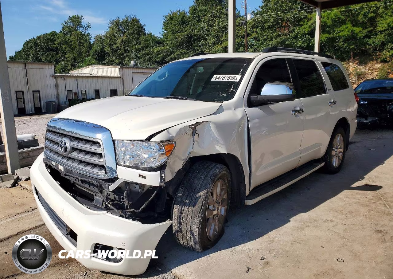 2012 Toyota Sequoia Platinum VIN:5TDDW5G13CS063266 - 1