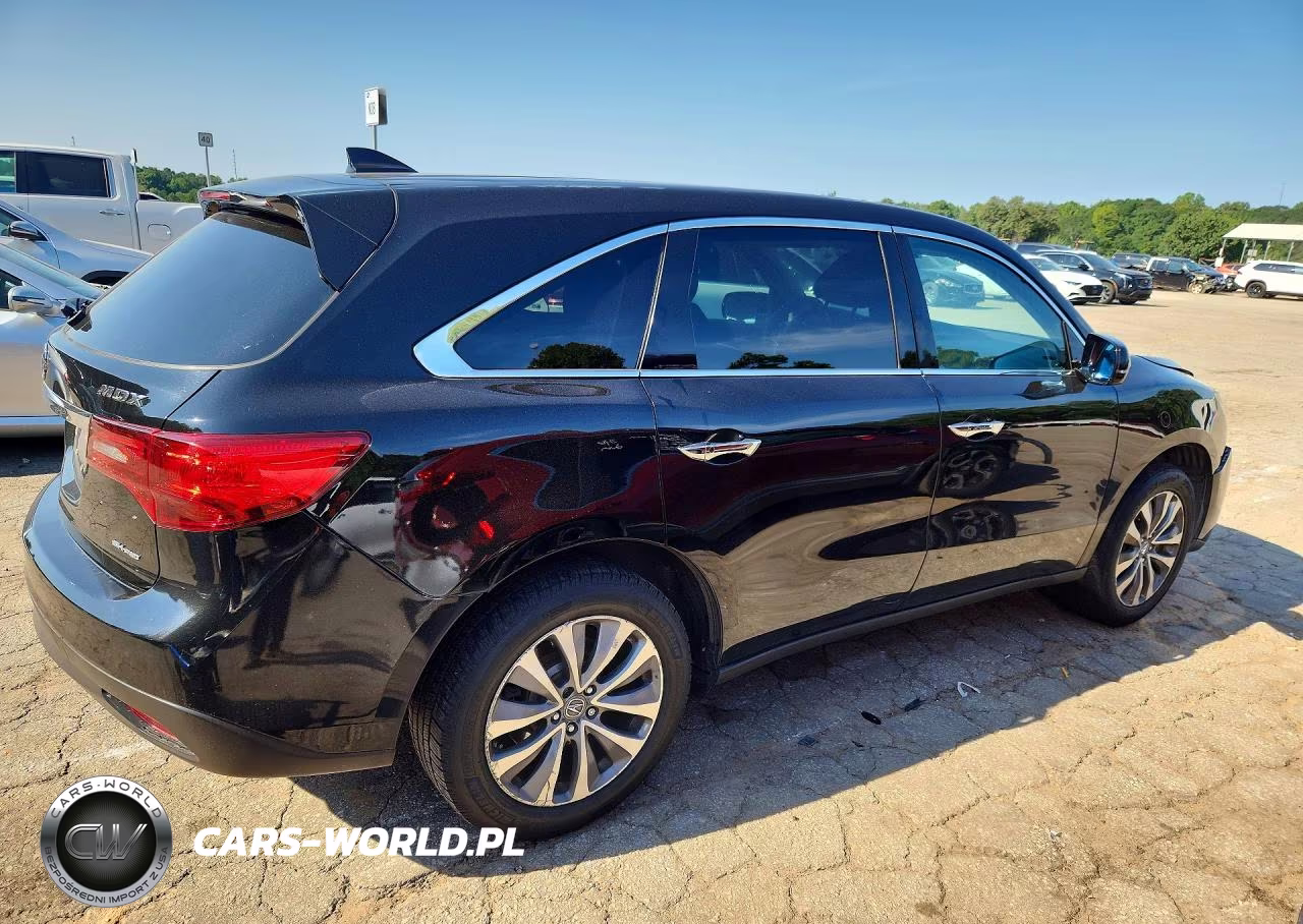 2015 Acura Mdx Technology VIN:5FRYD4H4XFB002899 - 3