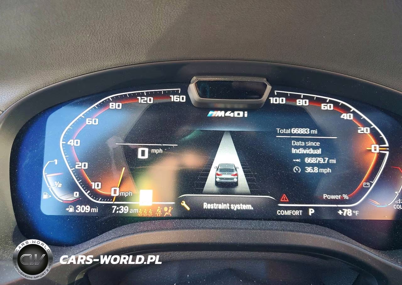 2022 BMW X3 M40I VIN:5UX83DP08N9K08068 - 9