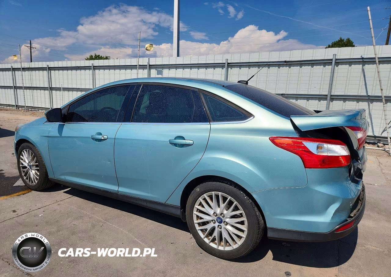 2012 Ford Focus Sel VIN:1FAHP3H24CL362251 - 2