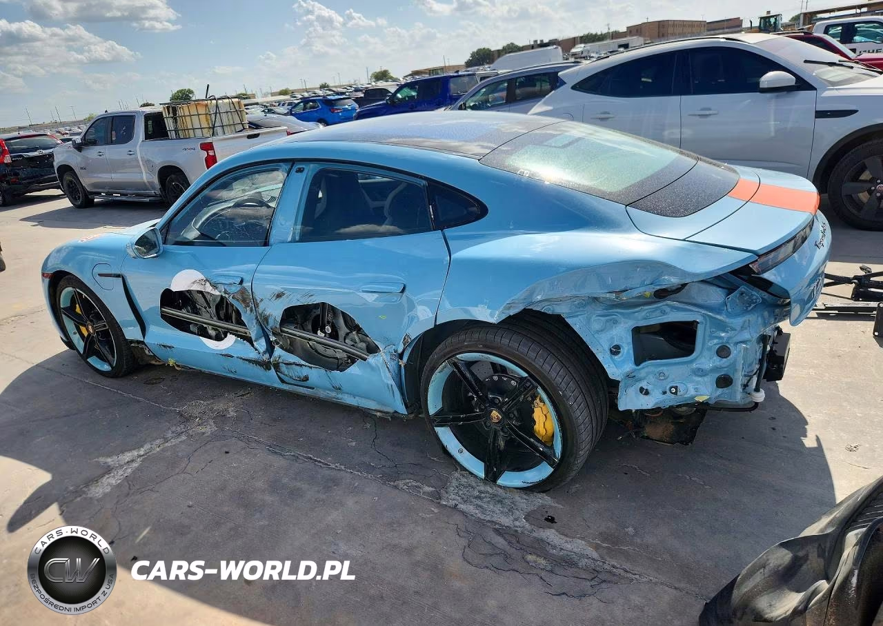 2024 Porsche Taycan Turbo VIN:WP0AC2Y17RSA52279 - 2