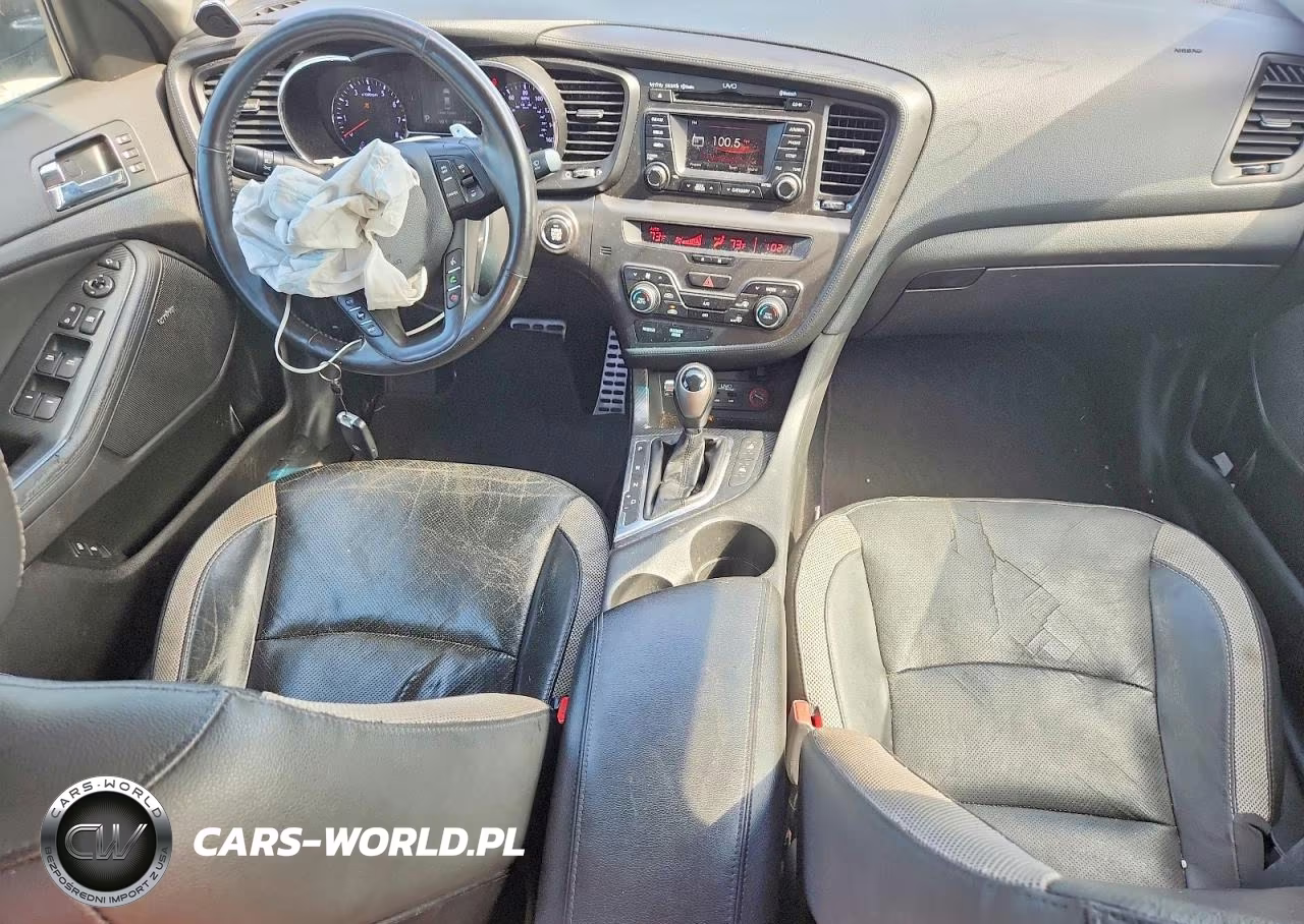 2012 Kia Optima Sx VIN:5XXGR4A60CG062290 - 8