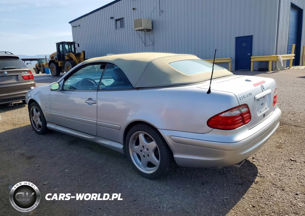 2001 Mercedes-Benz Clk 430 VIN:WDBLK70GX1T056443 - 2