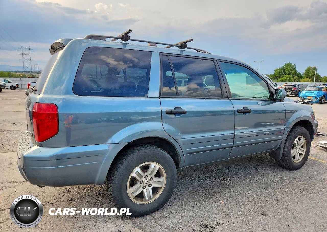 2005 Honda Pilot Ex VIN:2HKYF18435H529323 - 3