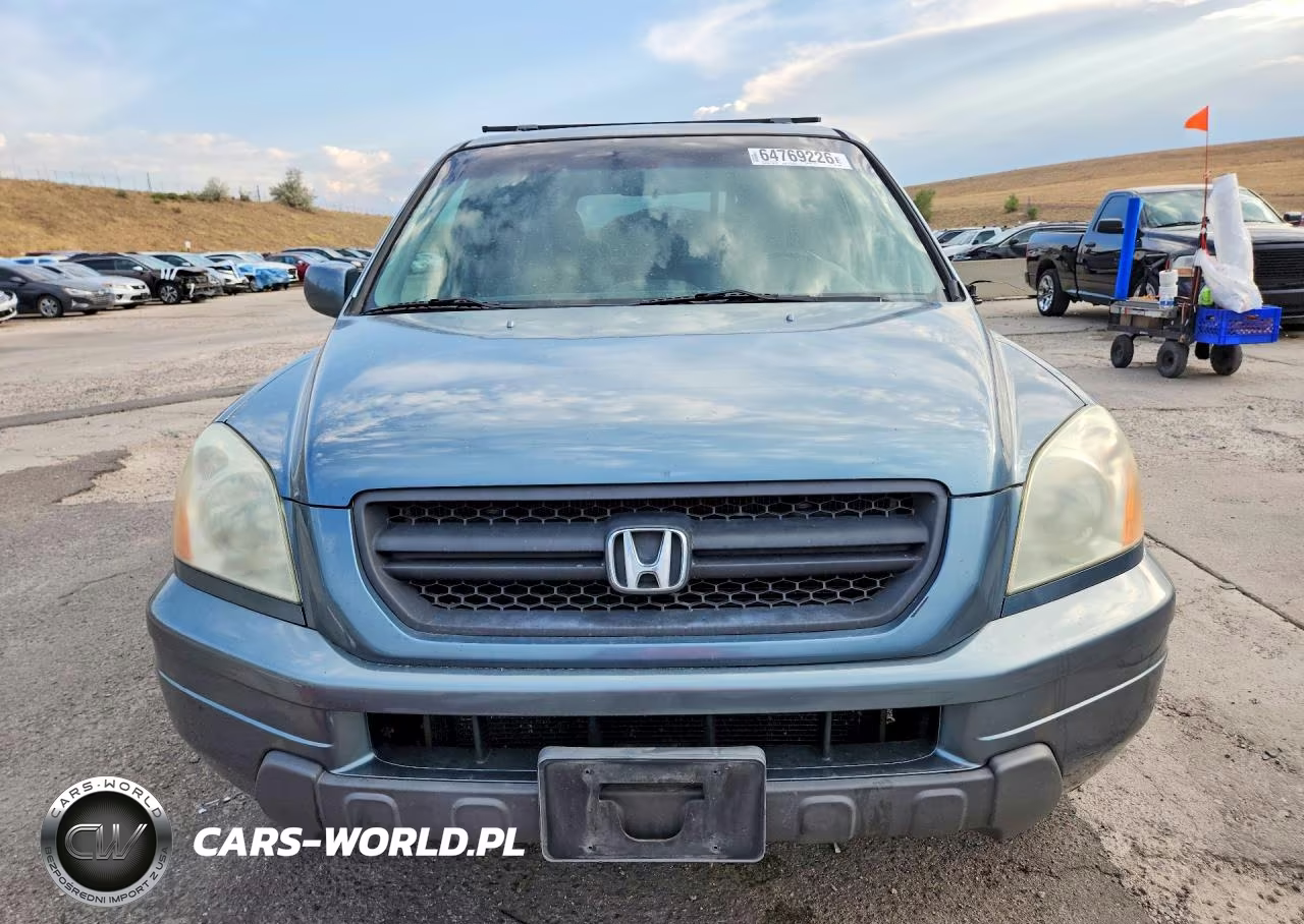 2005 Honda Pilot Ex VIN:2HKYF18435H529323 - 5