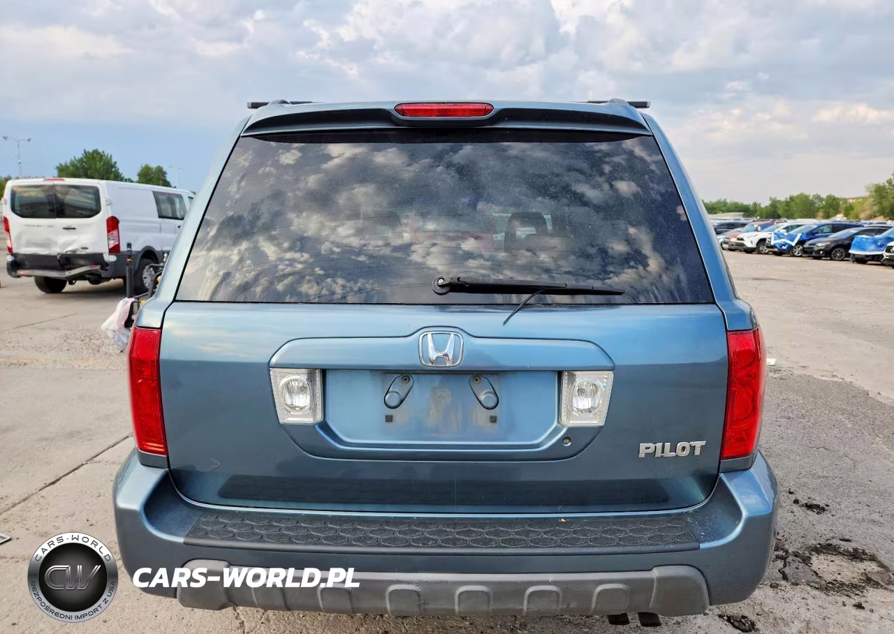 2005 Honda Pilot Ex VIN:2HKYF18435H529323 - 6