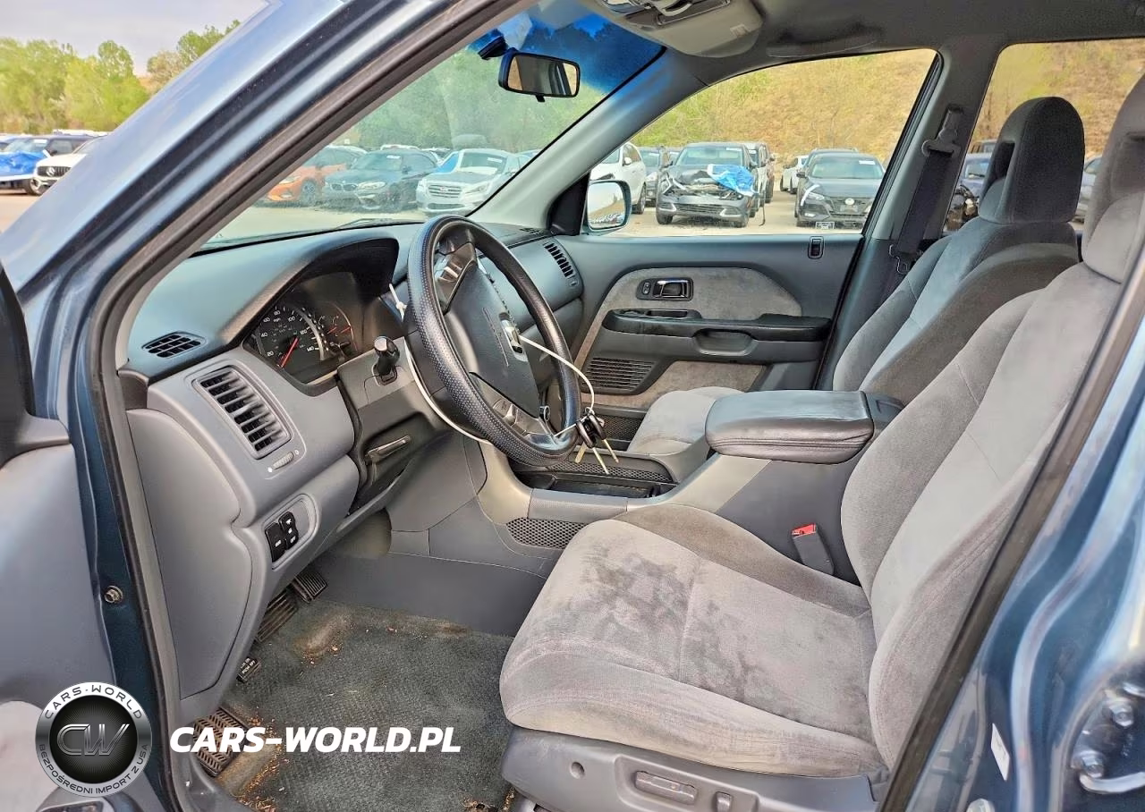 2005 Honda Pilot Ex VIN:2HKYF18435H529323 - 7