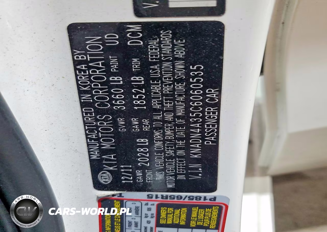2012 Kia Rio Ex VIN:KNADN4A35C6060535 - 12