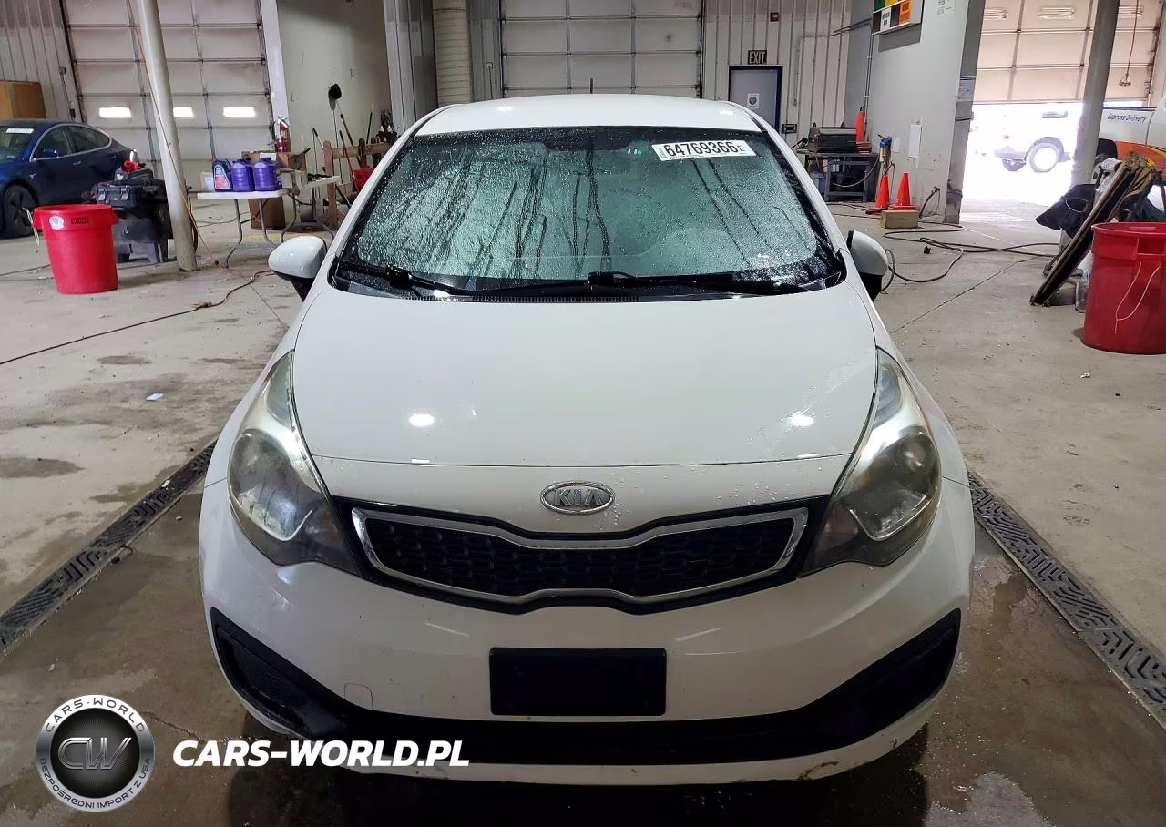 2012 Kia Rio Ex VIN:KNADN4A35C6060535 - 5