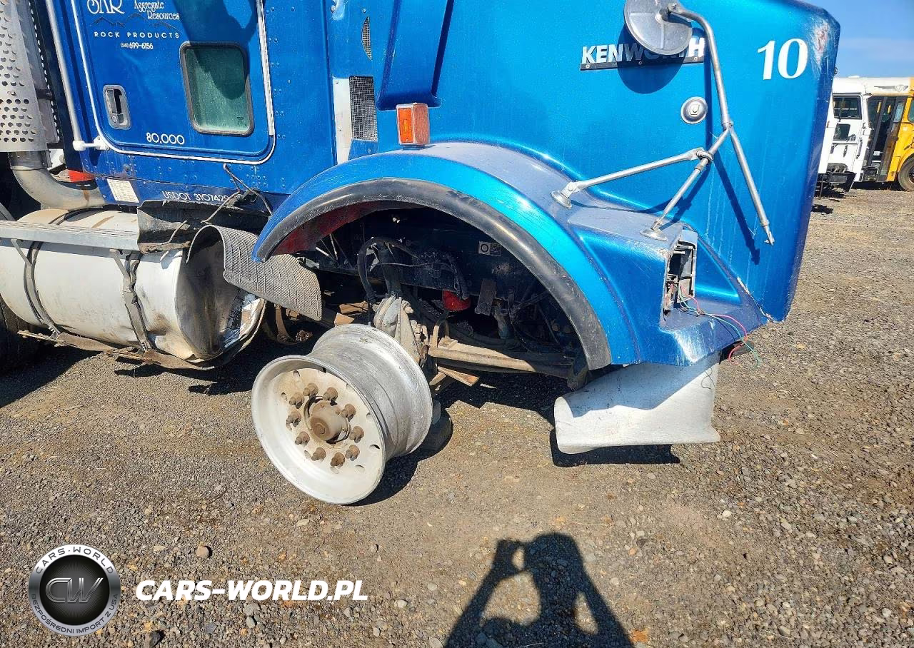 2007 Kenworth Construction T800 VIN:1NKDXUTX87R155381 - 13