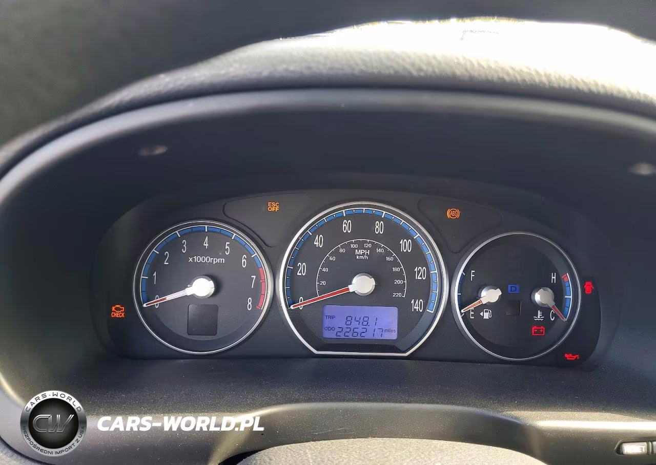 2008 Hyundai Santa Fe Gls VIN:5NMSG13D58H175557 - 9