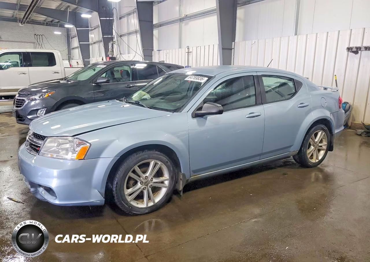 2013 Dodge Avenger Se VIN:1C3CDZAG2DN588398 - 1