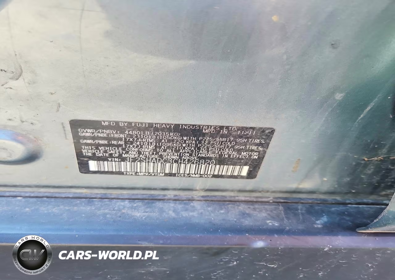 2012 Subaru Forester 2.5X Premium VIN:JF2SHADC3CH426820 - 13