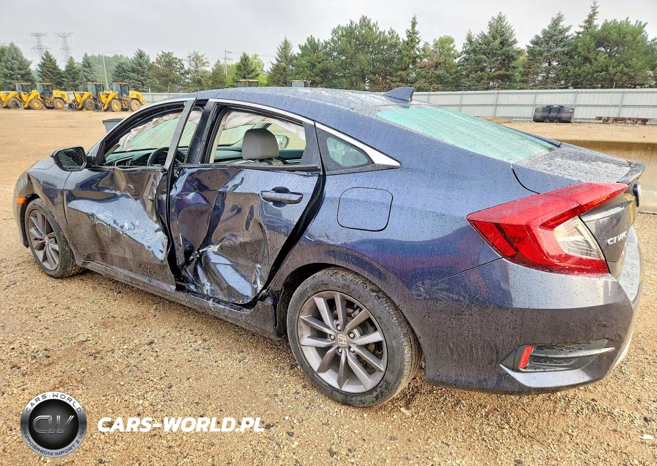 2020 Honda Civic Ex VIN:19XFC1F37LE019259 - 2