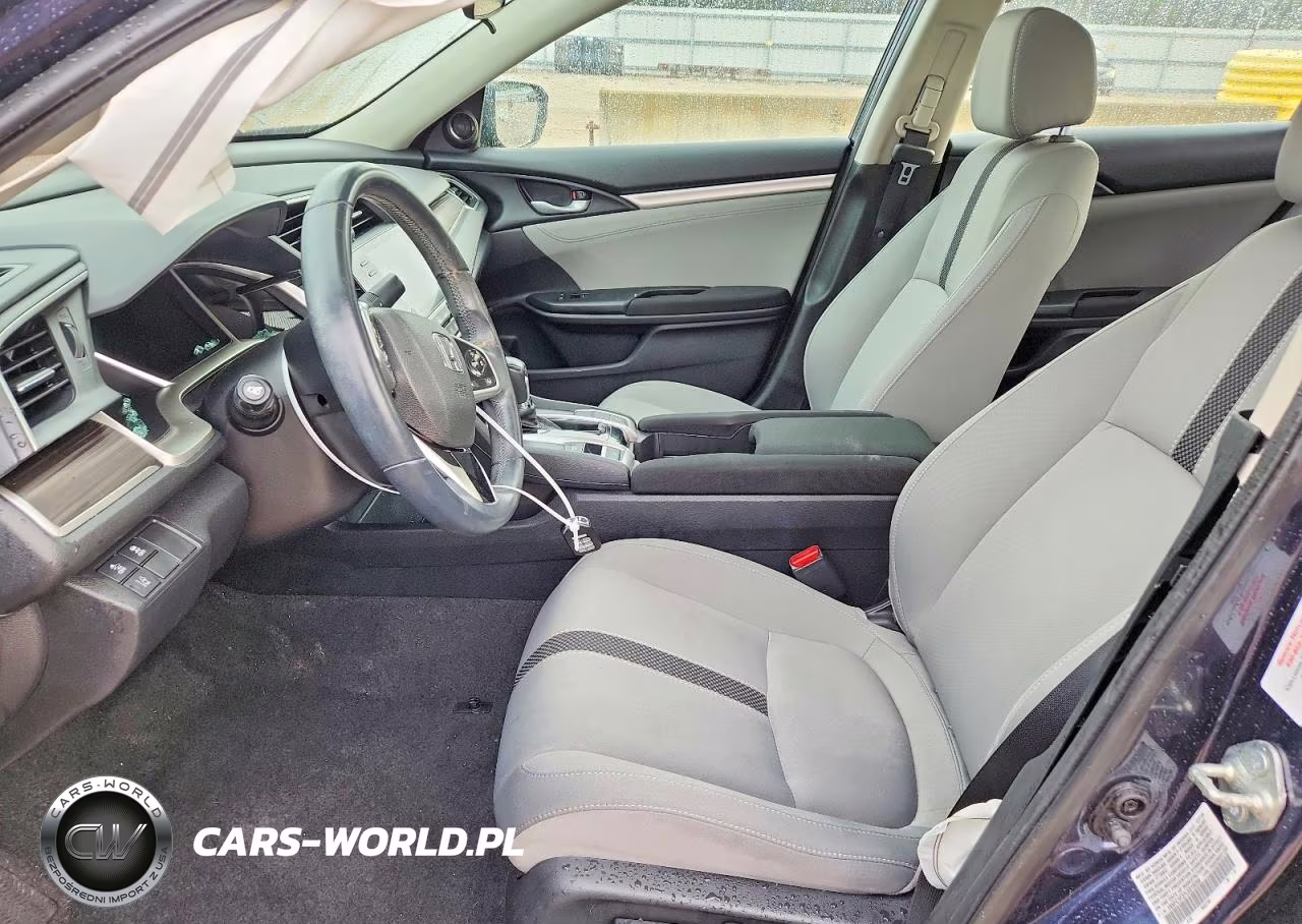 2020 Honda Civic Ex VIN:19XFC1F37LE019259 - 7