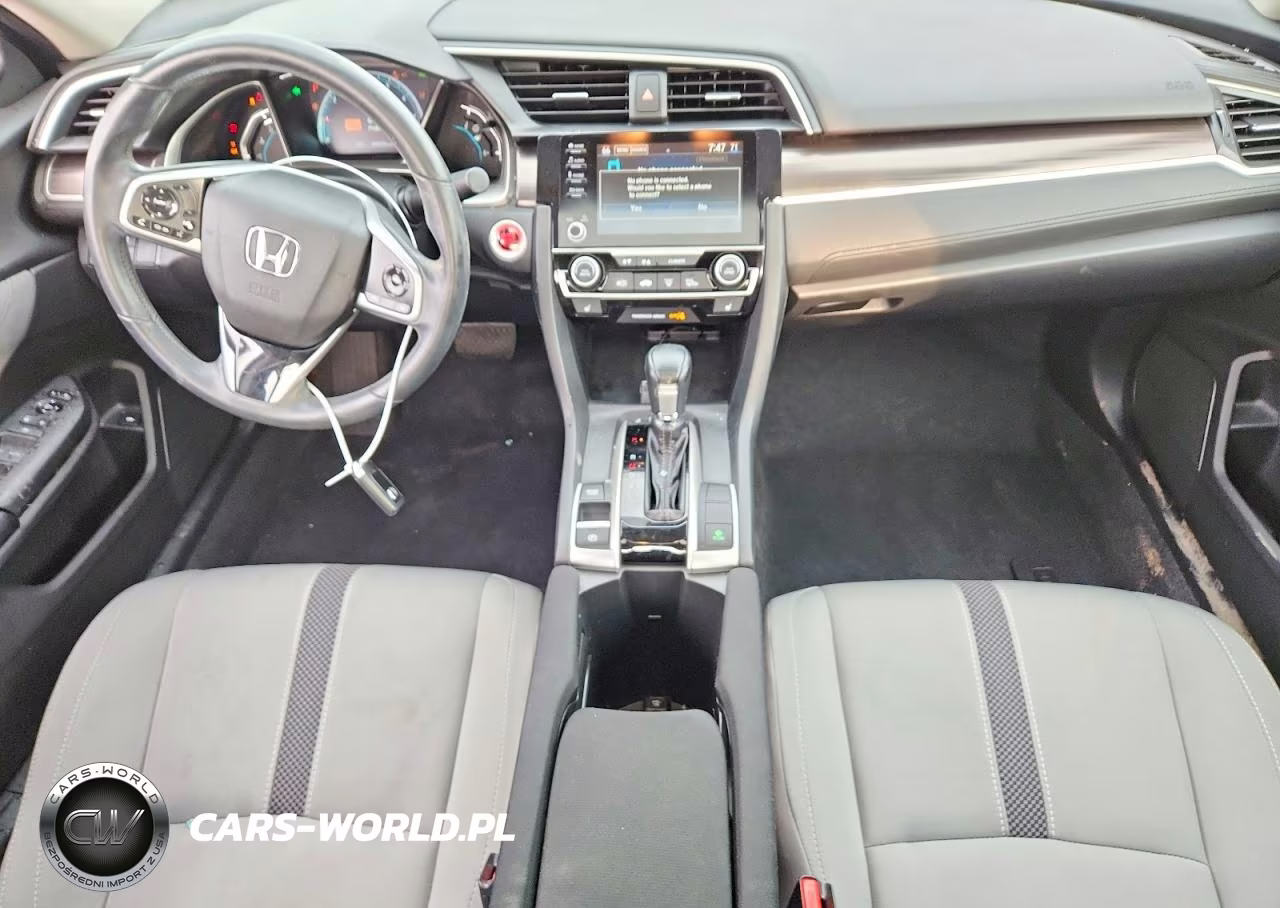 2020 Honda Civic Ex VIN:19XFC1F37LE019259 - 8