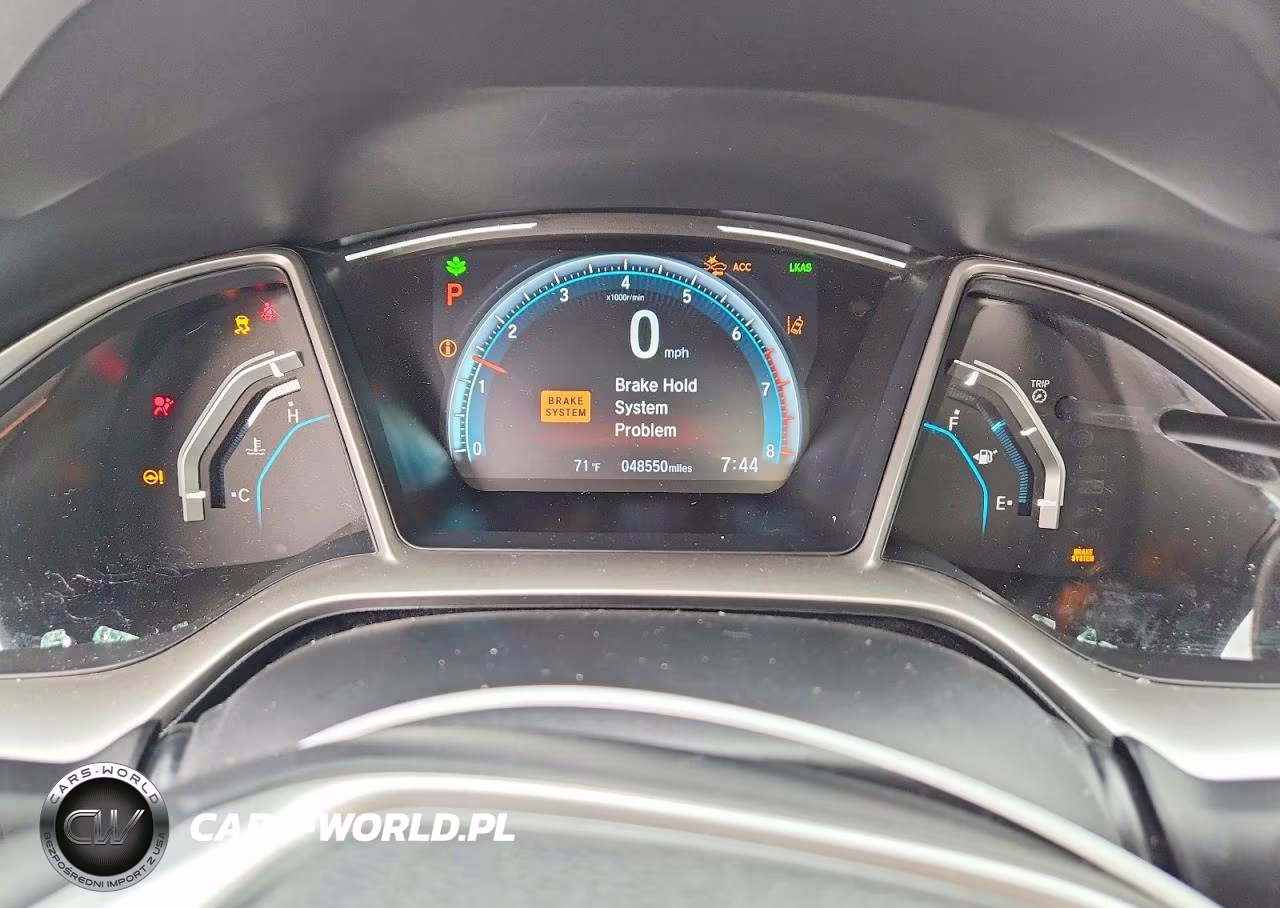 2020 Honda Civic Ex VIN:19XFC1F37LE019259 - 9