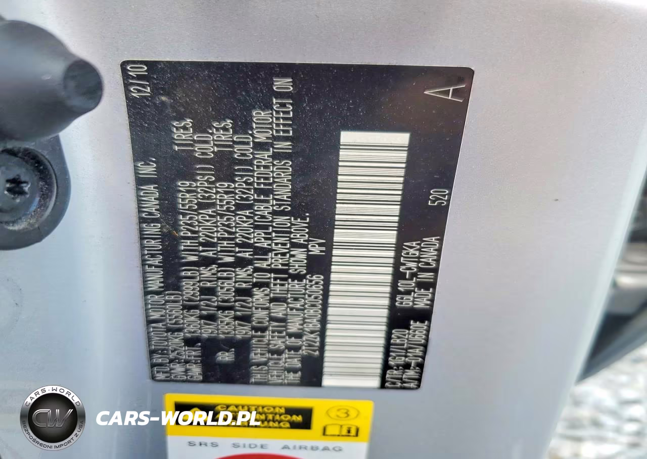 2011 Lexus Rx 350 VIN:2T2ZK1BA0BC050656 - 13