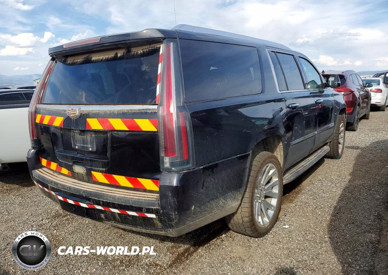 2018 Cadillac Escalade Esv Luxury VIN:1GYS4HKJ1JR337723 - 3