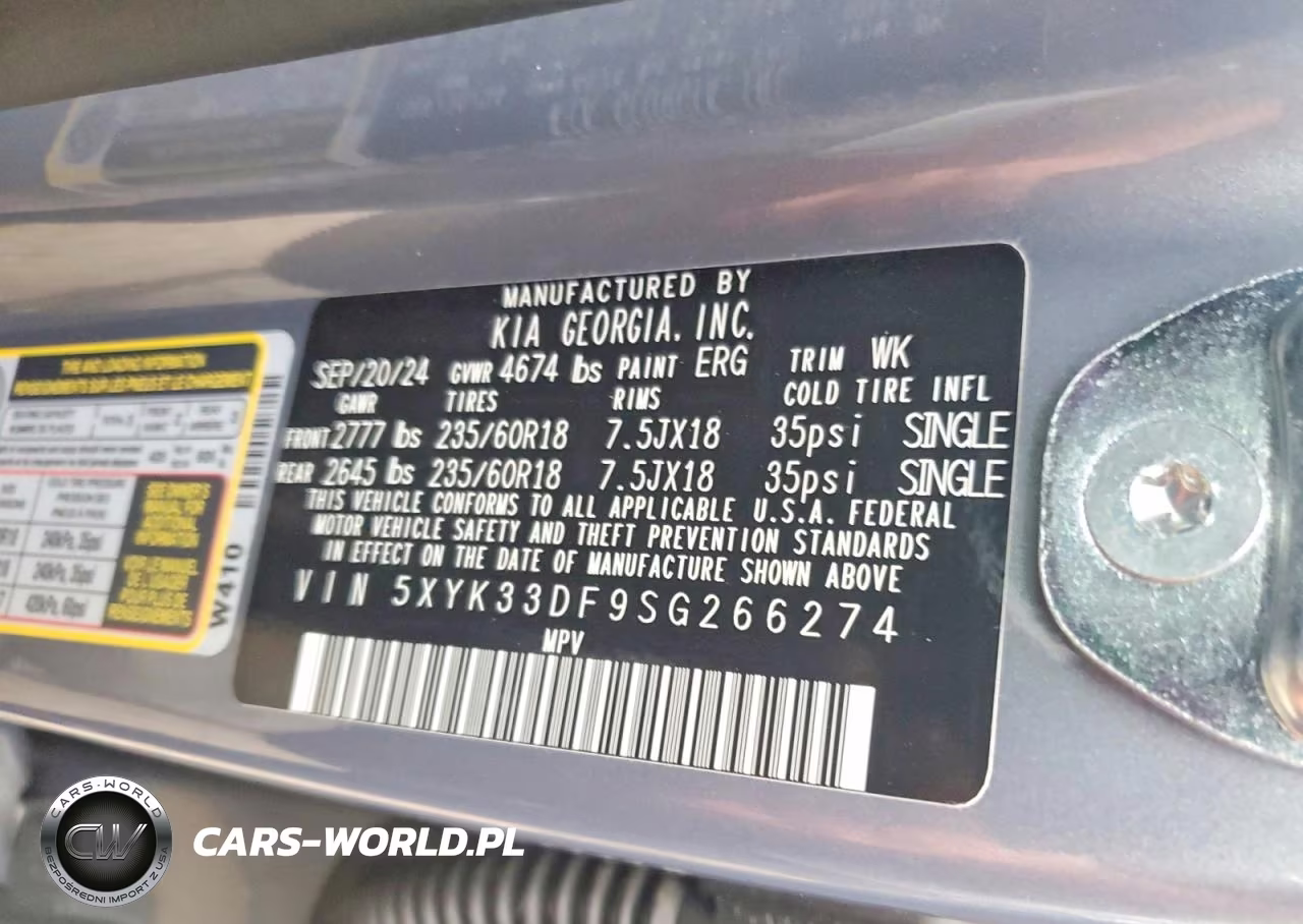 2025 Kia Sportage Ex VIN:5XYK33DF9SG266274 - 13