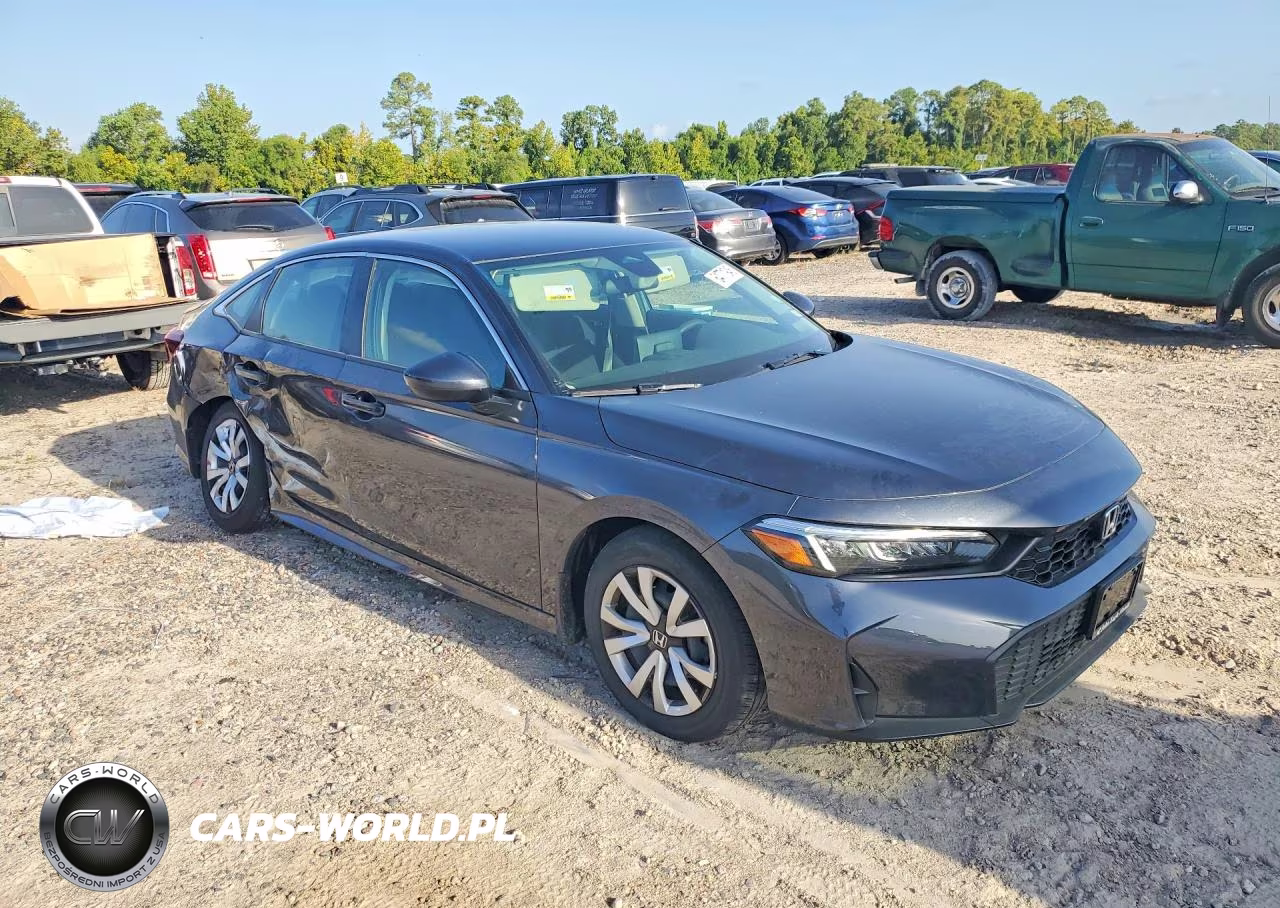 2026 Honda Civic Lx VIN:2HGFE2F24TH540243 - 4