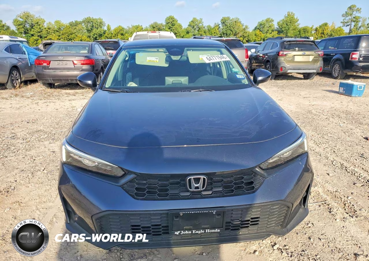 2026 Honda Civic Lx VIN:2HGFE2F24TH540243 - 5