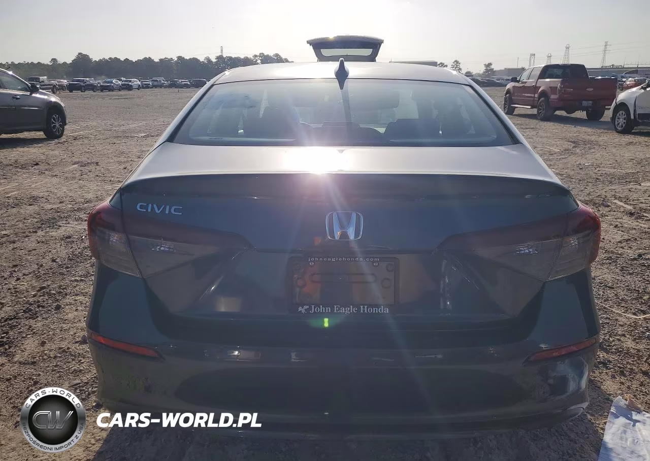 2026 Honda Civic Lx VIN:2HGFE2F24TH540243 - 6
