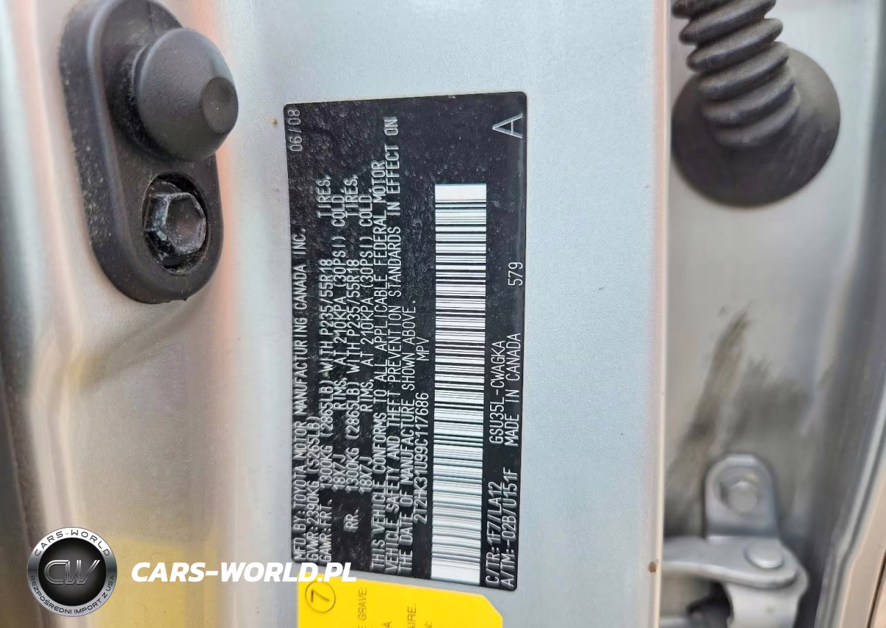2009 Lexus Rx 350 VIN:2T2HK31U99C117686 - 13